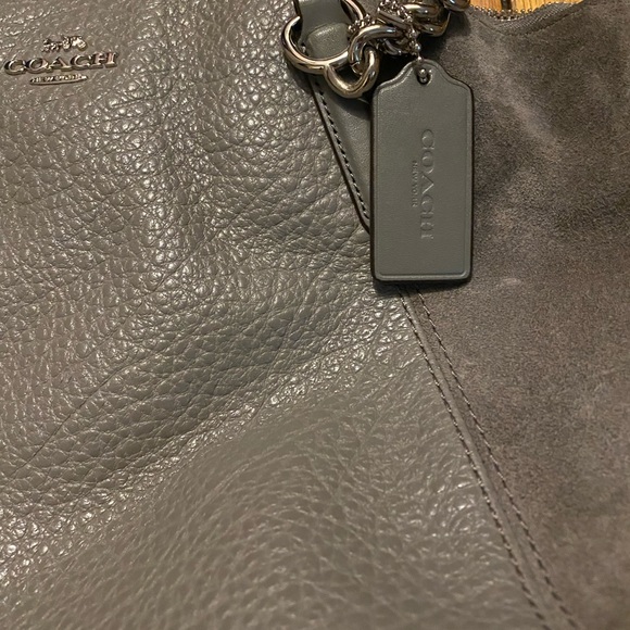 Dove grey purse - Picture 5 of 6